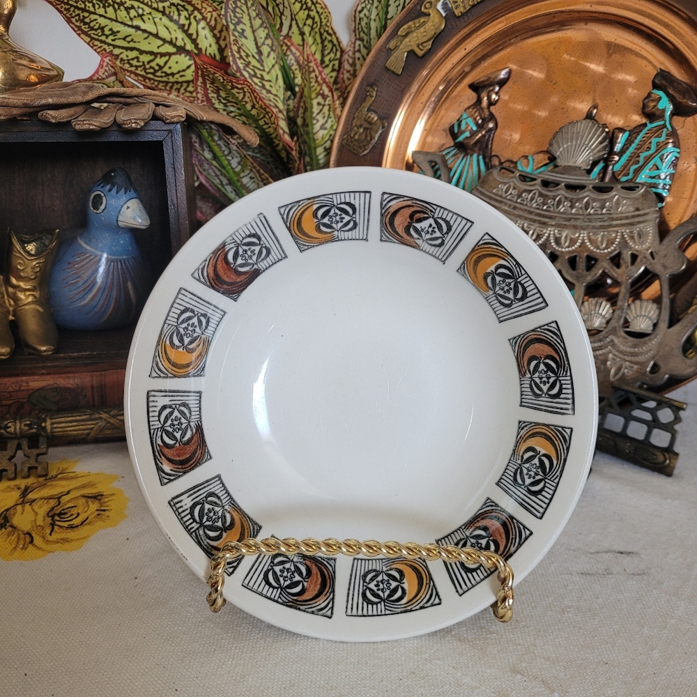 Vintage Kathie Winkle Soup Bowl Kimberley Made in England
